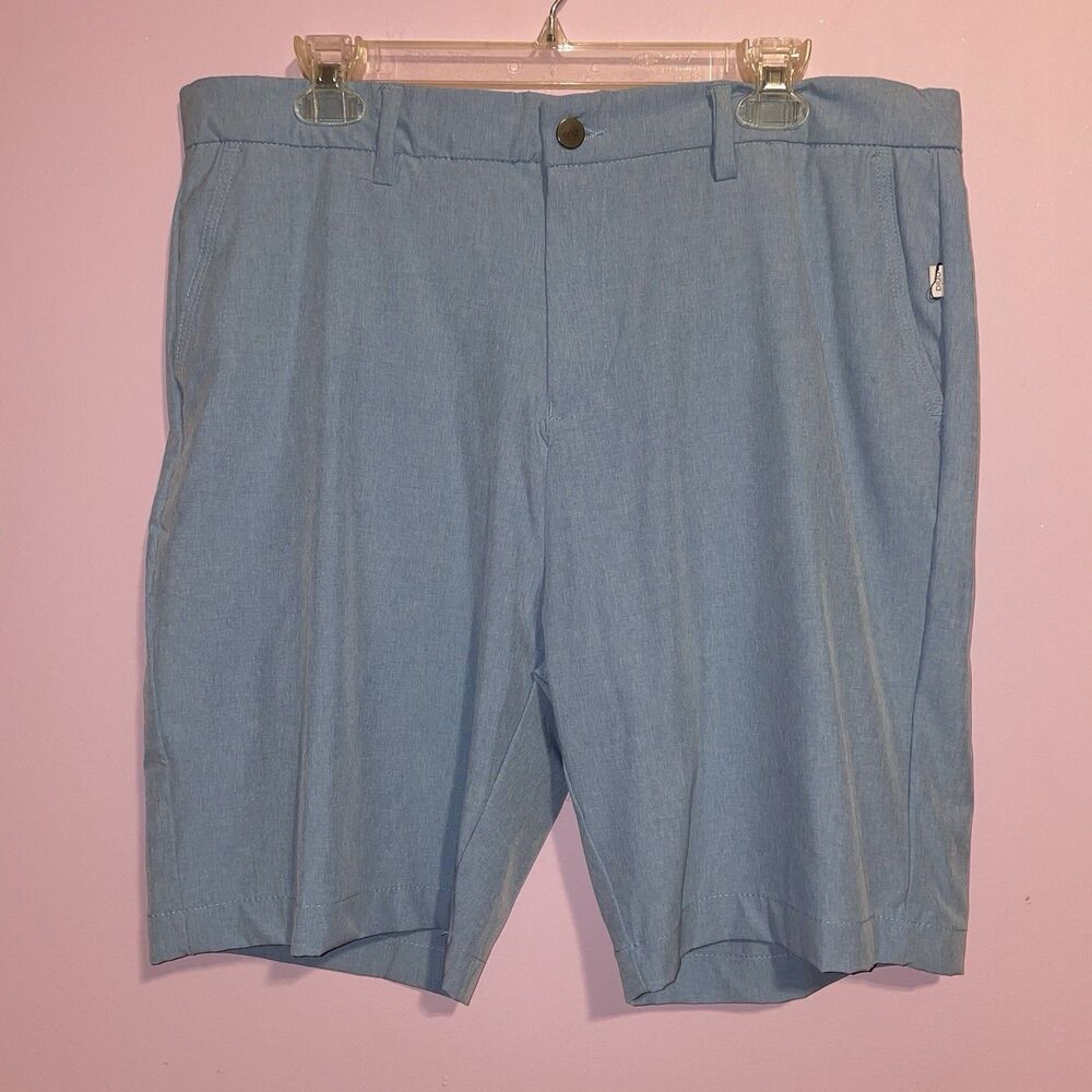 Onia Versatility Short Men Size 34 Blue Flat Front Casual Preppy Outdoors Golf